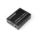 Pure Networking Gigabit Ethernet (1000-Mbps) PoE+ Media Converter - 10/100/1000-Mbps Copper to 1000-Mbps Fiber SFP